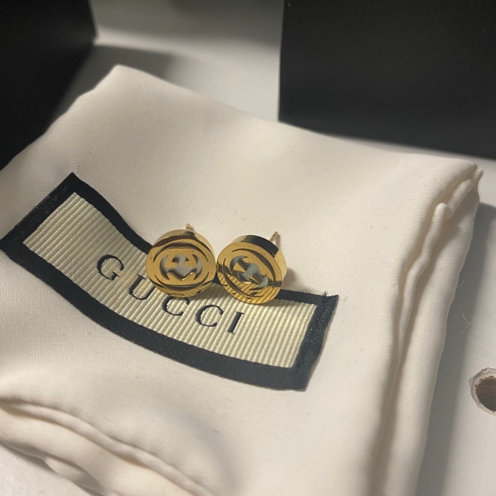 Gucci gold earrings